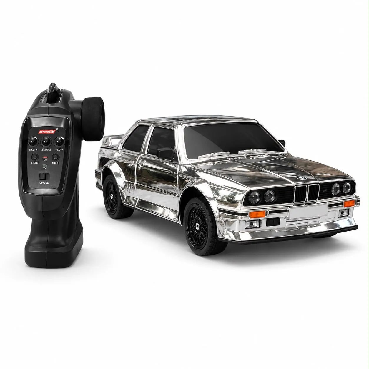 BMW M3 Retro 1:16 4WD RC Drift Car | 50KM/H High-Speed RTR with ESP Gyro & LED Lights