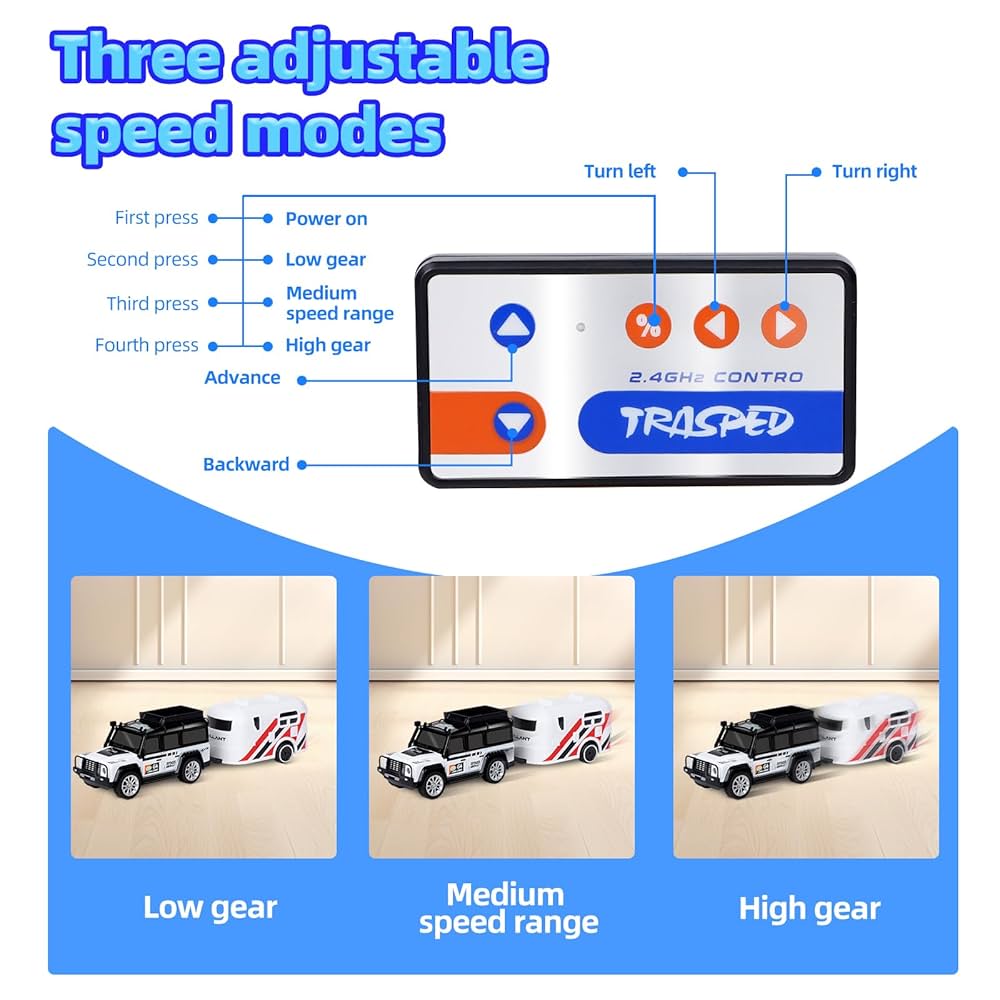 World smallest metal rc car (3x speed)