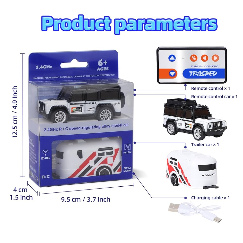 World smallest metal rc car (3x speed)