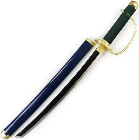 Luffy Shanks blue Fully assembled 104cm wooden katana (katana stand free)
