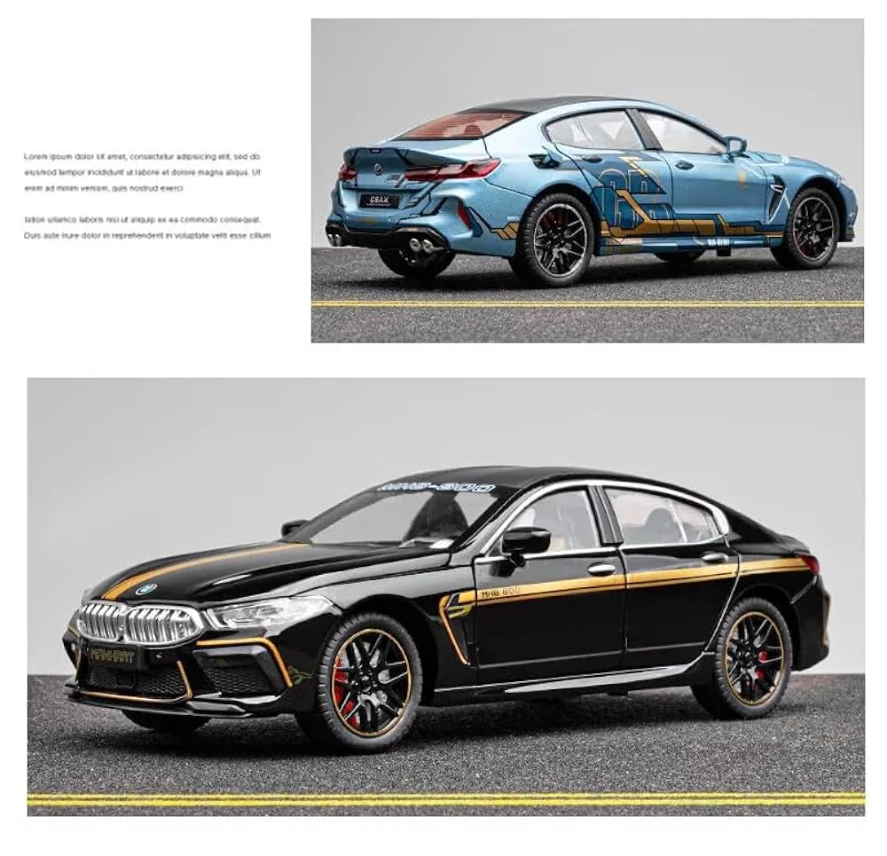 BMW M8 metal die cast (1:24)
