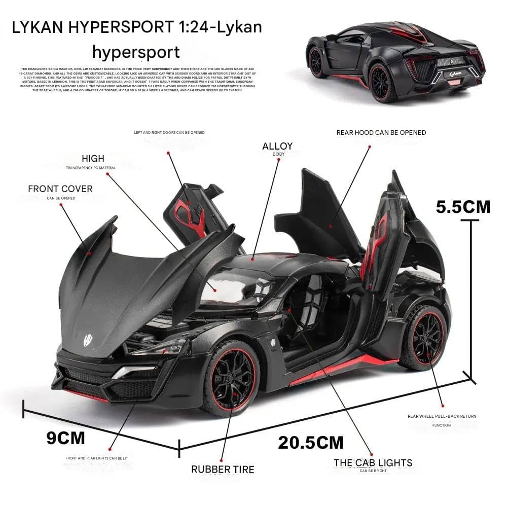 LAYKAN HYPER SPORT metal die cast (1:24)