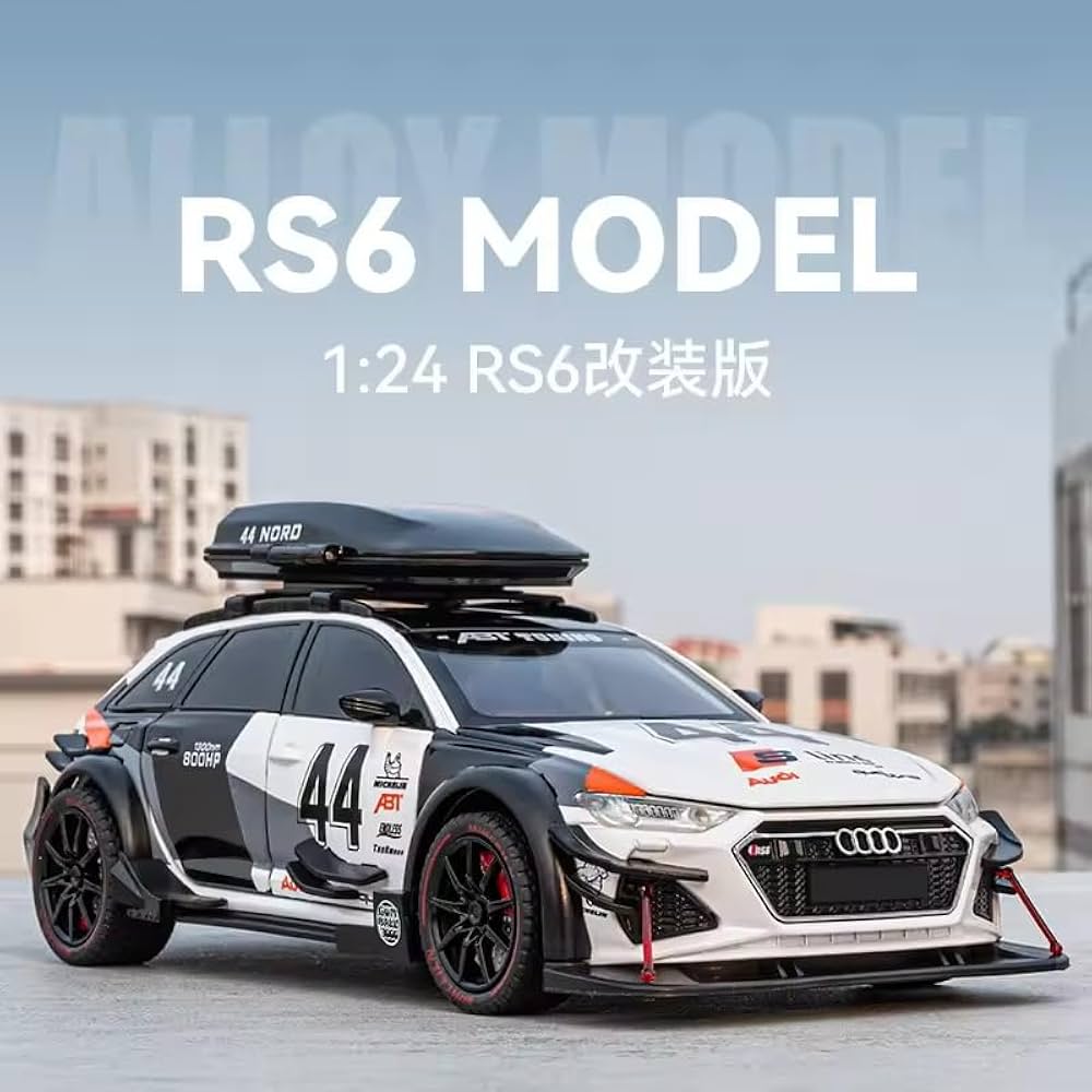 AUDI RS6 metal die cast (1:24)