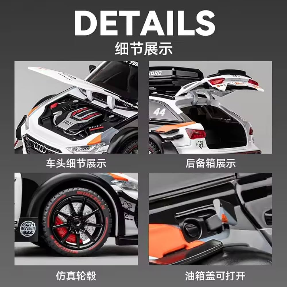 AUDI RS6 metal die cast (1:24)