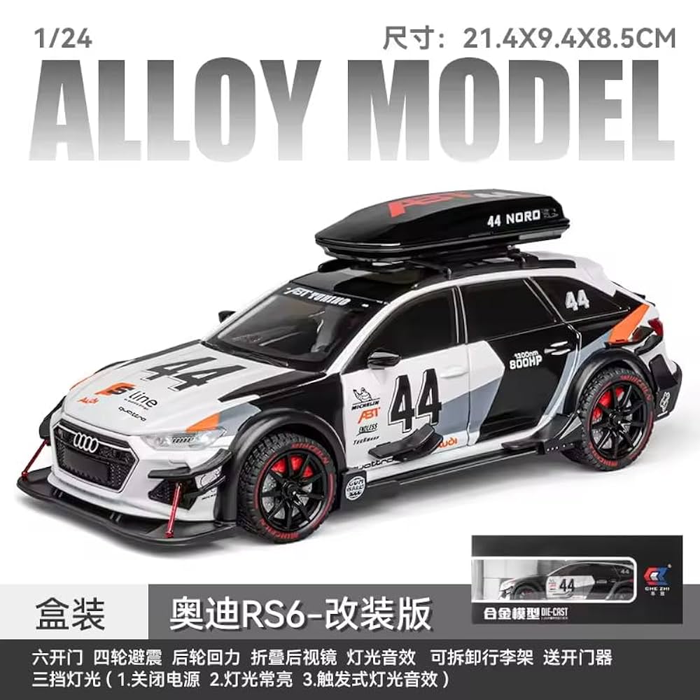 AUDI RS6 metal die cast (1:24)
