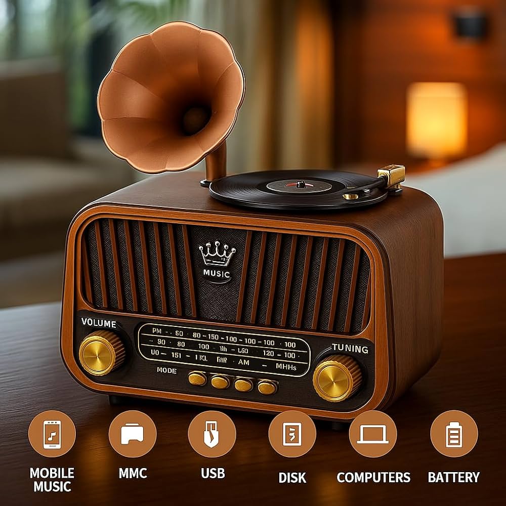 RETRO RADIO SPEAKER
