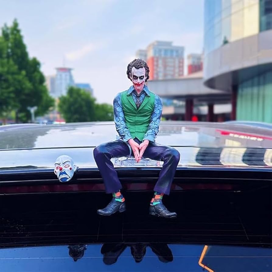 Car sitting joker