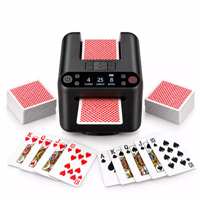 Card Distribution Machine | Automatic Card Dealer for 1–3 Decks & Up to 12 Players