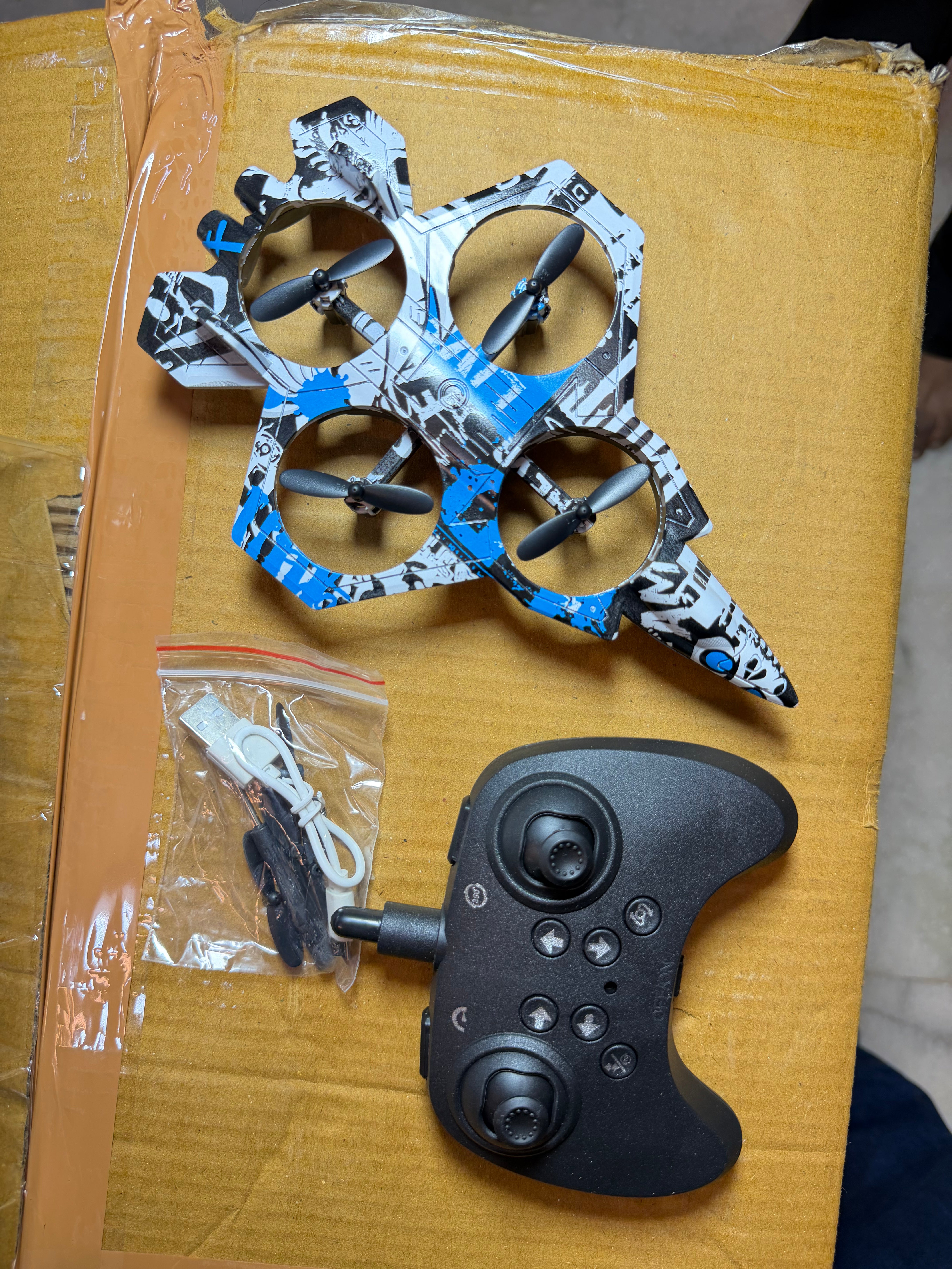 Rc fighter plane unbreakable plastic fiber (bestseller)