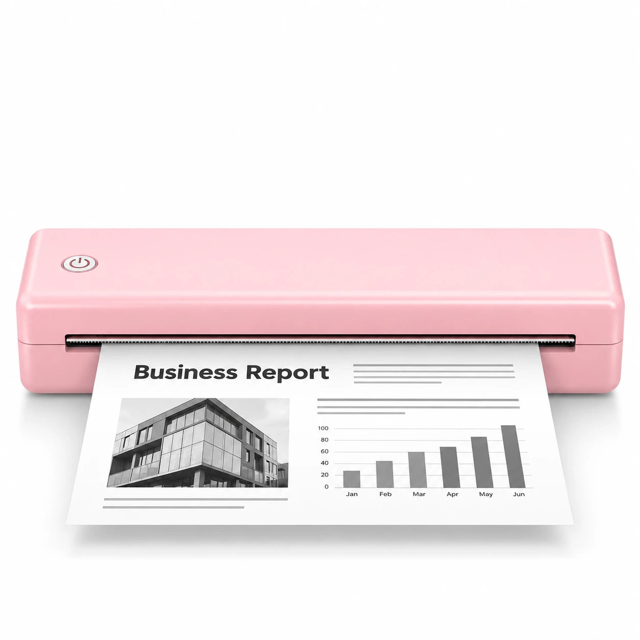 A43 Portable A4 Thermal Printer | Wireless Inkless Document Printer