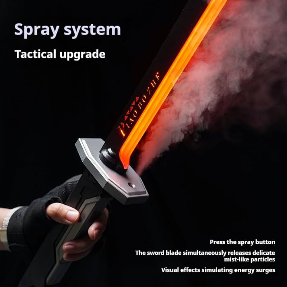 Sparkling sword katana