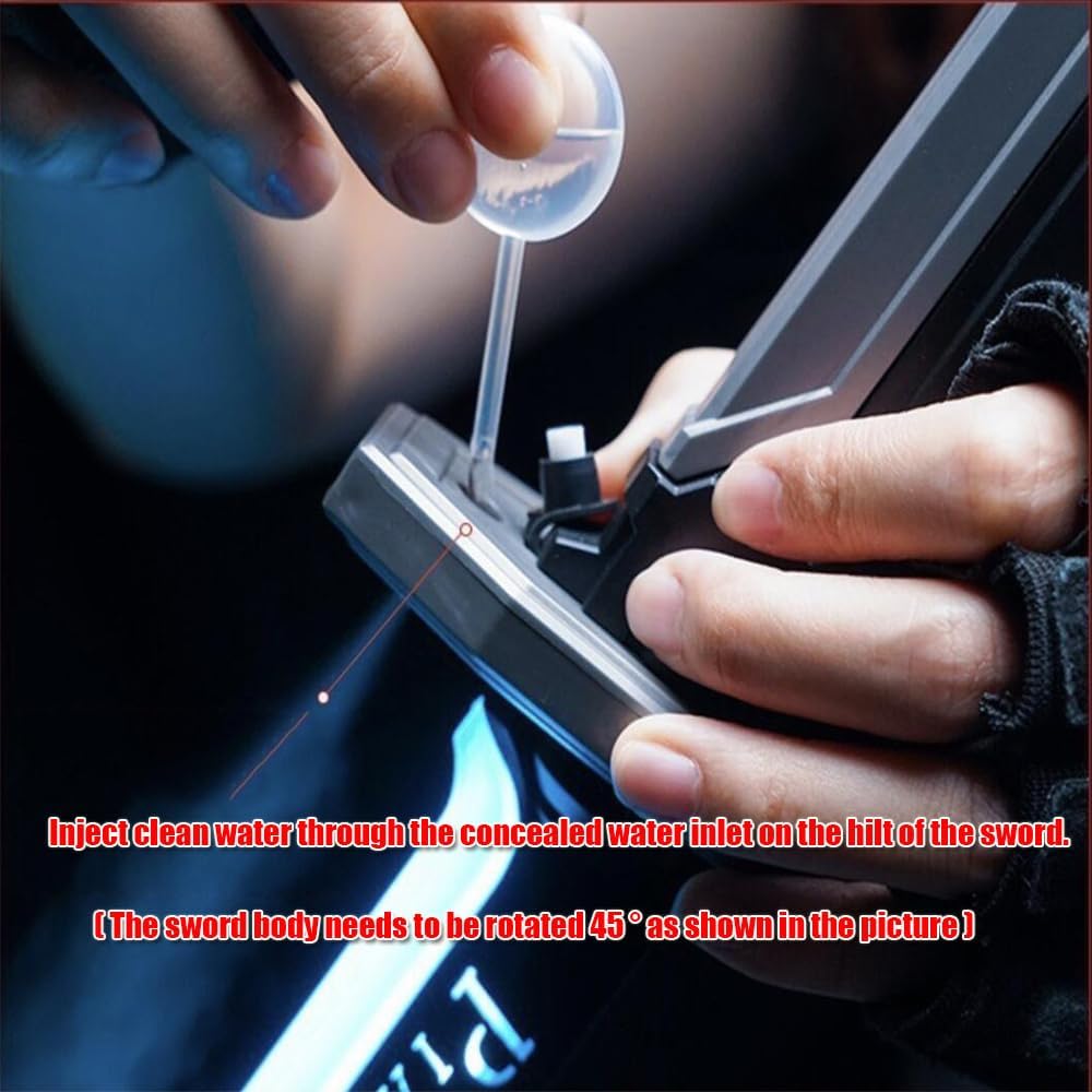 Sparkling sword katana