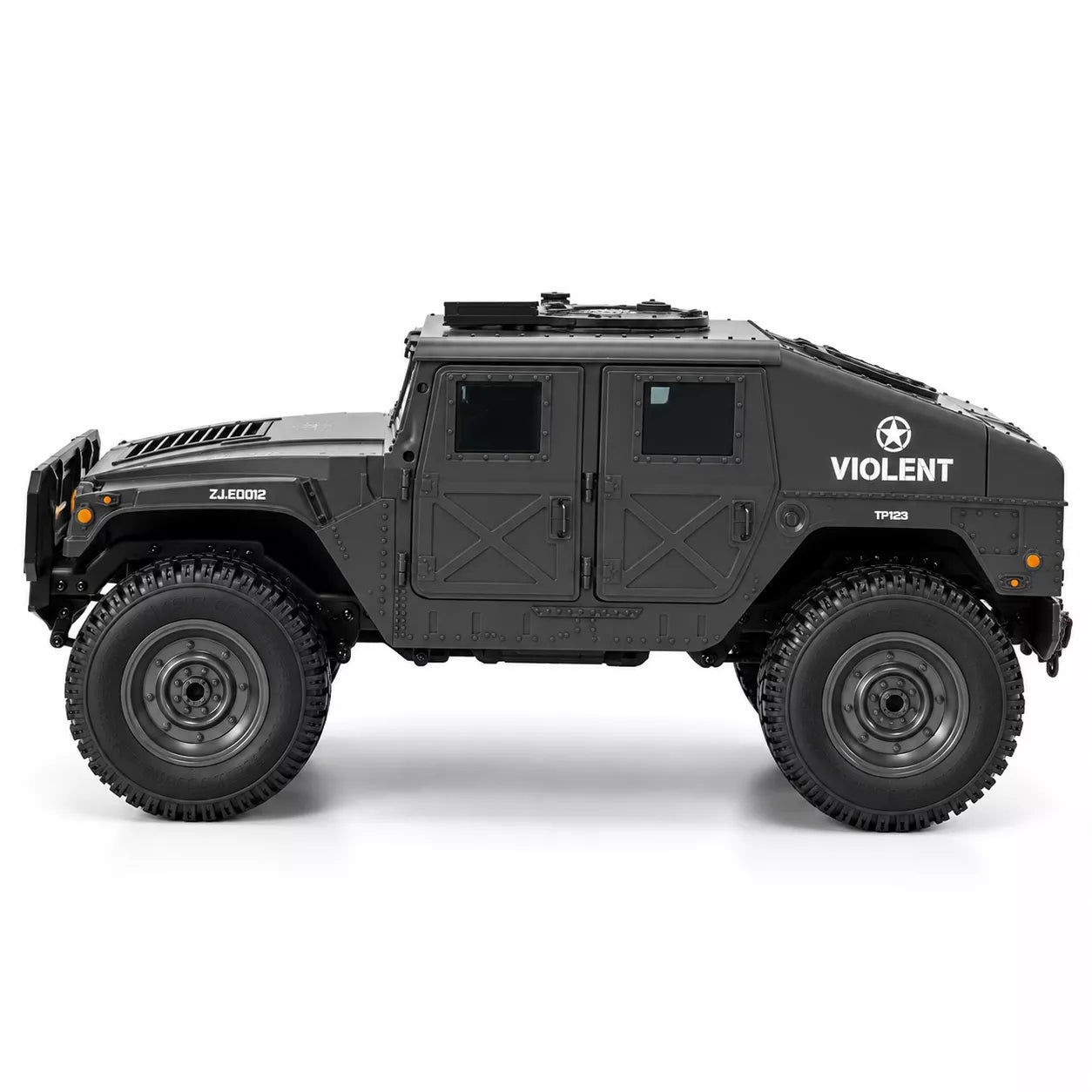 1:16 RC Military Tank | 4WD Off-Road Crawler with 360° Rotation, 2.4GHz Remote