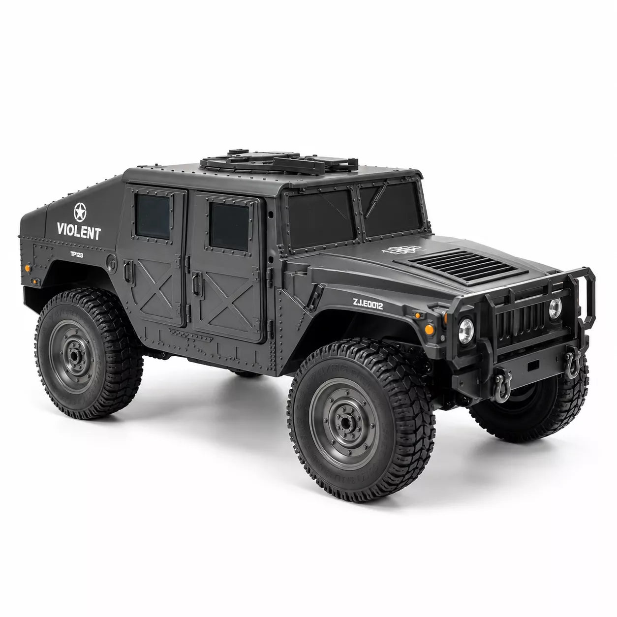 1:16 RC Military Tank | 4WD Off-Road Crawler with 360° Rotation, 2.4GHz Remote