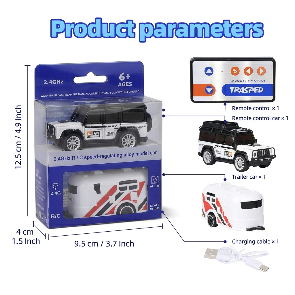 World Smallest Metal RC Car (3x speed)