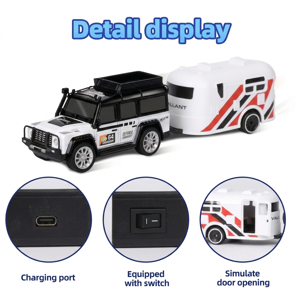 World Smallest Metal RC Car (3x speed)