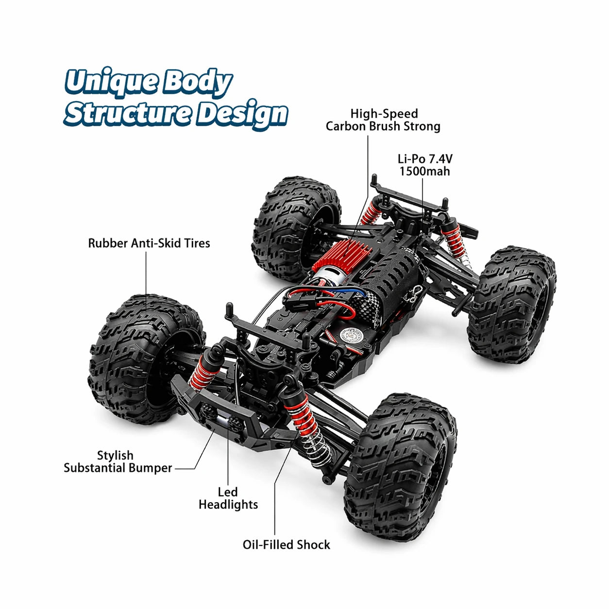 G160 36km High Speed Off Road RC Car