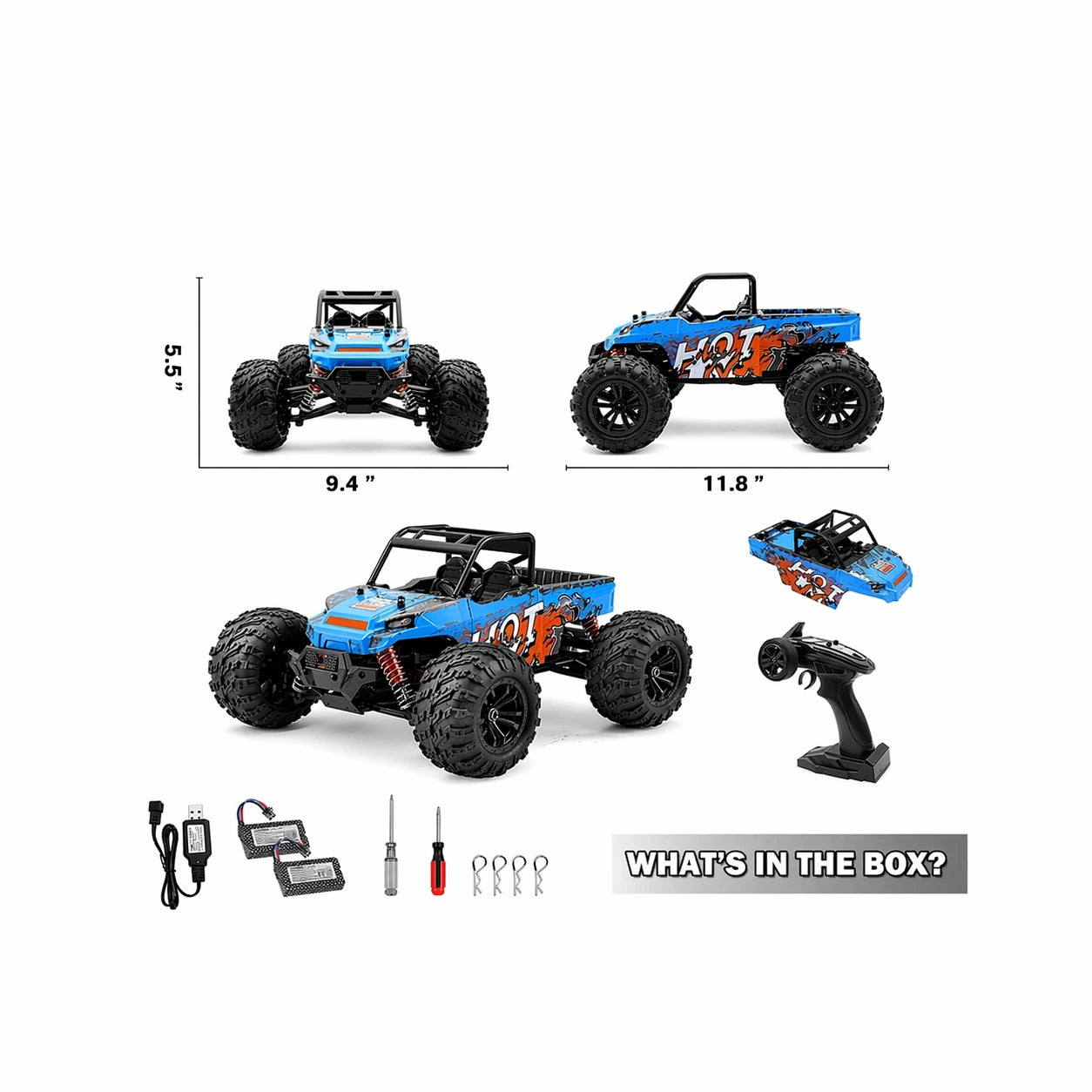 G160 36km High Speed Off Road RC Car