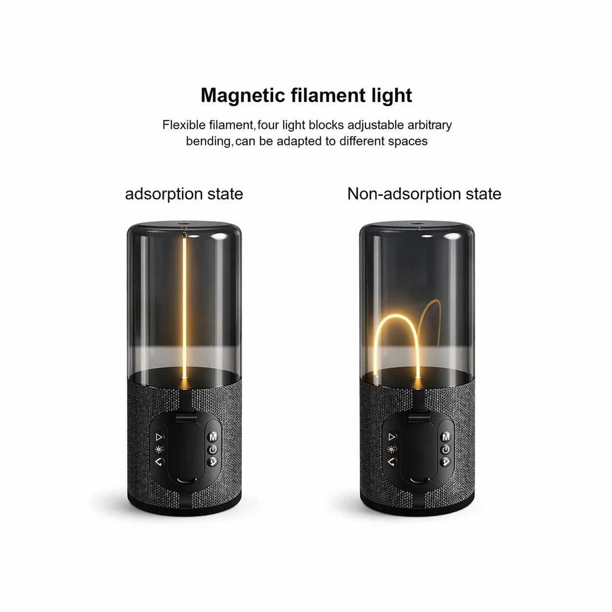 Magnetic Filament Light Wireless Speaker