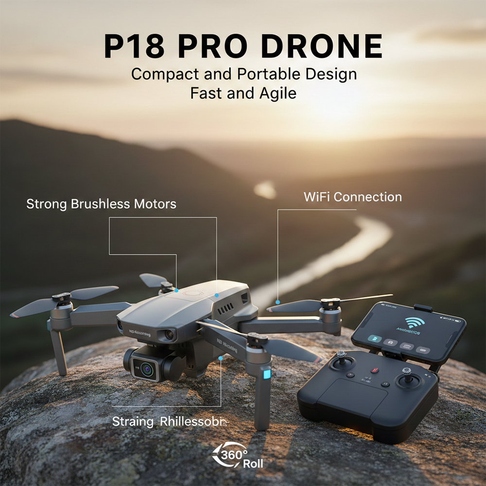 P 18 pro drone 5 camera (sale for 1hr only)