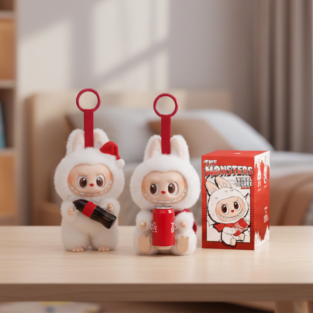Popmart Cute Monsters Coco Cola Vinyl Face Labubu