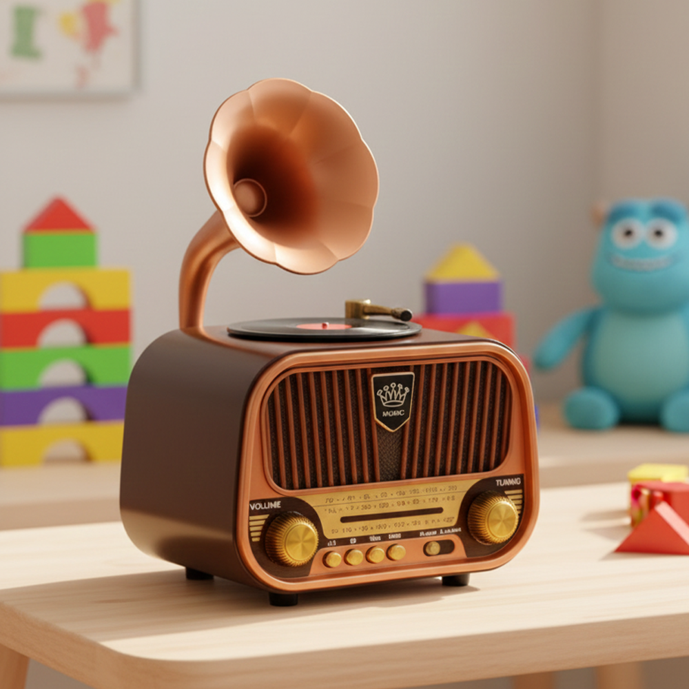 RETRO RADIO SPEAKER